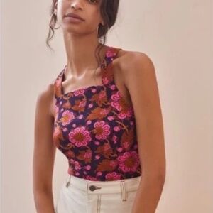 NWT Anthropologie Porridge Crossback Tank $70 Medium M